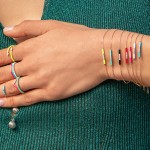 Djula - Marbella Yellow Enamel & Diamonds Bracelet